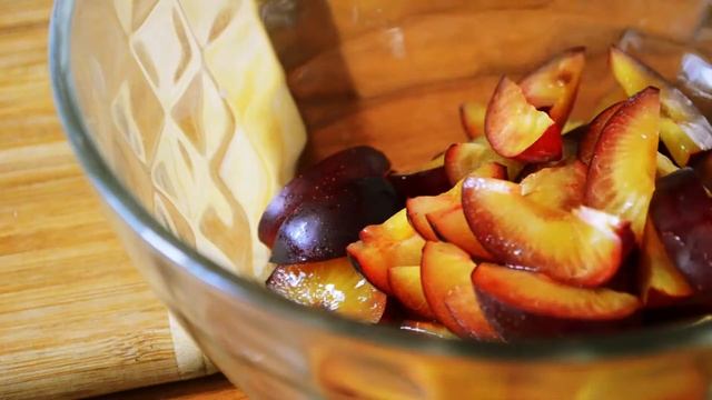 Открытый сливовый пирог | Пирог со сливами | Просто рецепт смотреть онлайн