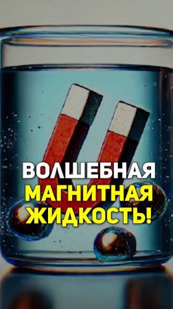 💥🧲 ВОЛШЕБНАЯ магнитная жидкость!