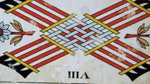 9 жезлов. Сочетания.