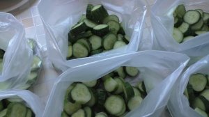 Заморозка огурцов для хранения