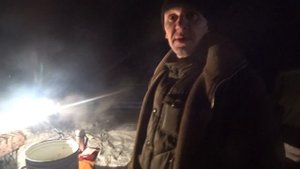 Крещение 2021. Первый раз в купель -20