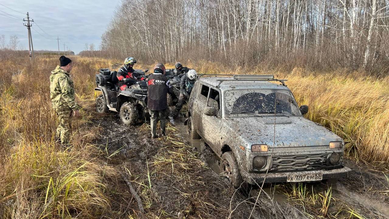 Закрытие осеннего квадросезона с Kraft club. Спасение Нивы.