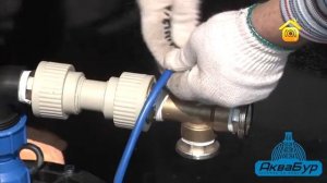 Обустройство скважины на воду. Установка кессона монтаж  скважинного насоса