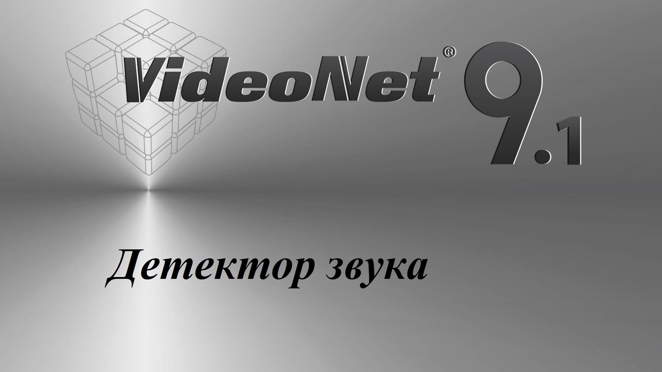 VideoNet 9.1  Детектор звука