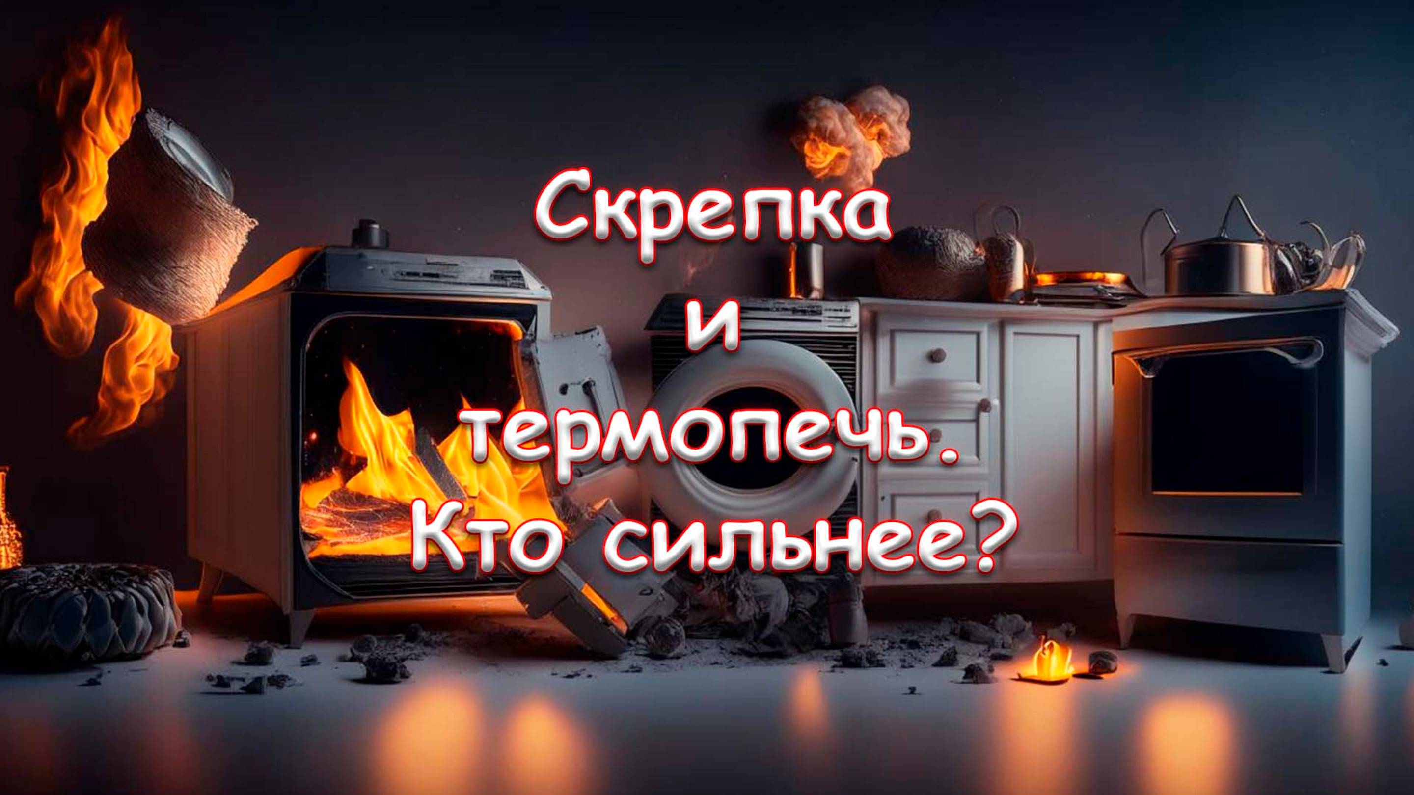 Скрепка и термопечь. Кто сильнее?