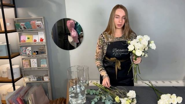 Сборка свадебного букета и бутоньерка смотреть онлайн