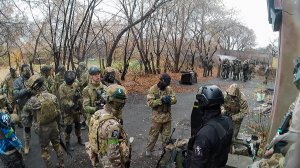 Страйкбол. Заключительная игра в этом году на полигоне "Штурм". Часть 2