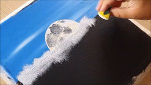 ТРА ЛЕ НУВОЛЕ - Уроки рисования акриловыми красками! Шаг за шагом! Живопись на холсте для детей и