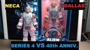 Comparison! Neca Dallas from 1979 Alien Film (Series 4 vs 40th Anniversary Series 1)!