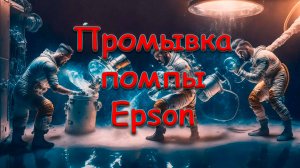 Промывка помпы принтеров Epson