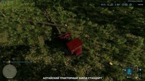 Farming Simulator 22. СПК"Искра" (BRIGADA UYX) Первый выезд за дровами