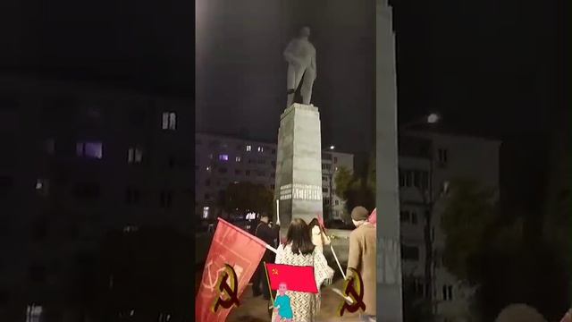 107-я годовщина Революции 1917 г. 07.11.2024 г. Ростов-на-Дону #революция #7ноября #ссср