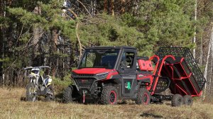Три прицепа в одном! Прицеп для перевозки бревен, тяжелых грузов, легких и объемных грузов.