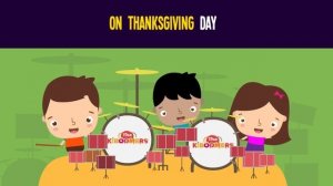 On Thanksgiving Day Lyric Video -The Kiboomers Preschool Songs & Nursery Rhymes