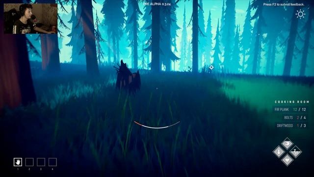 ИССЛЕДУЕМ НЕРЕАЛЬНО КРАСИВЫЙ ЛЕС ПОЛНЫЙ ОПАСНОСТЕЙ! - Among Trees - #2 смотреть онлайн