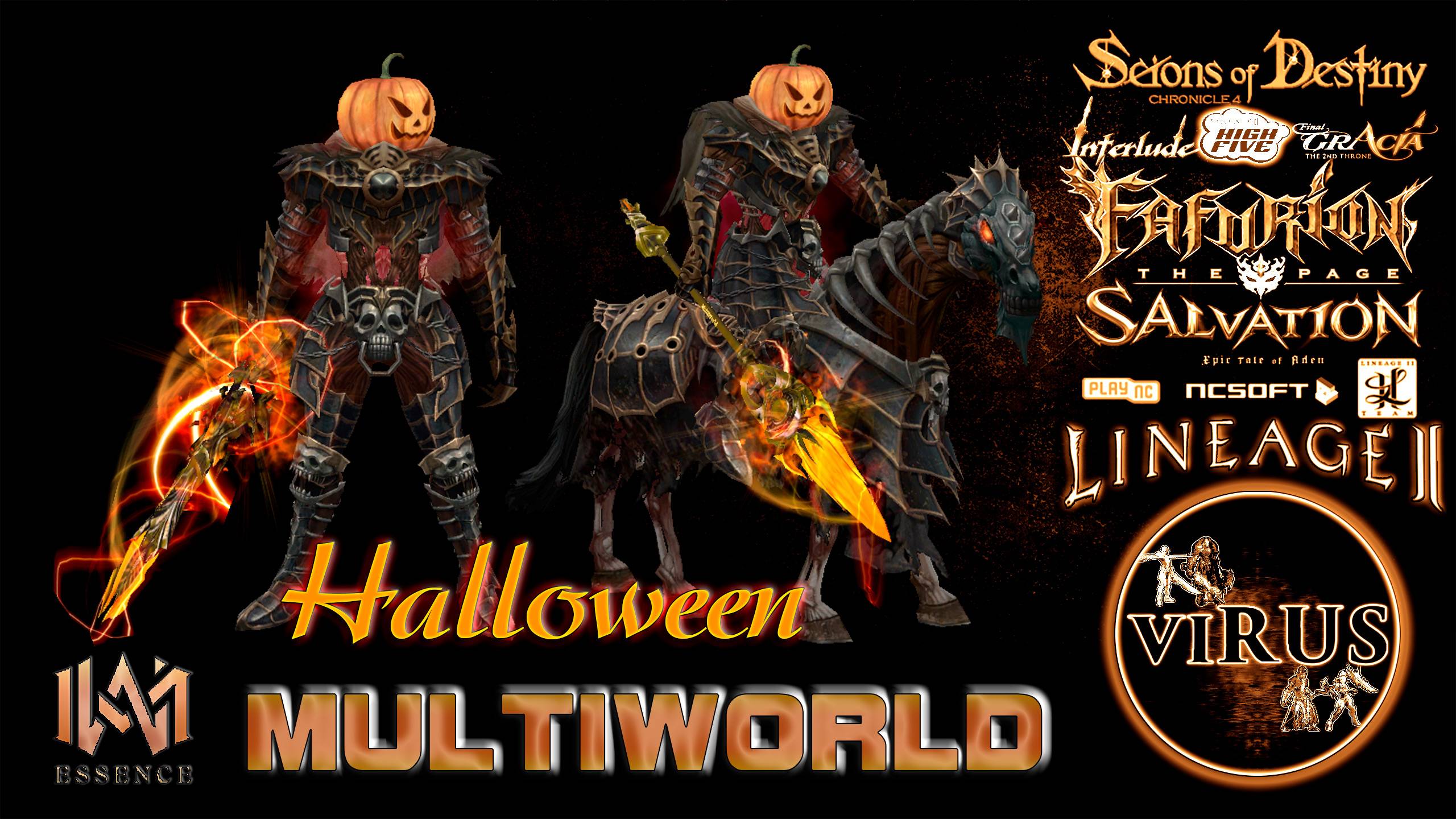 Halloween Monsters Pack for MultiWorld Server ◄√i®uS►