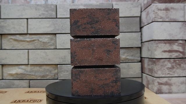 Коричневый-Черный кирпич линейки Крафт