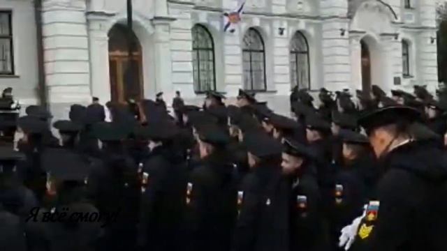Марш нахимовцев_Ветераны в гостях_Обзор спальных корпусов