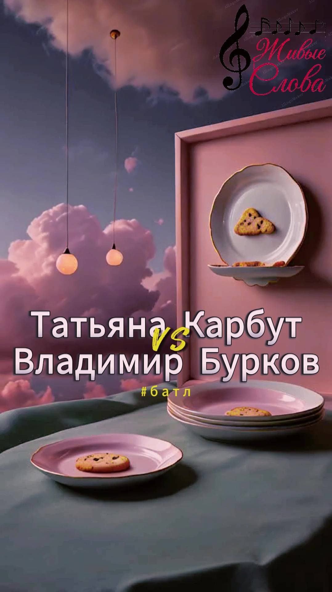 Батл стихов положенных на музыку. Вприкуску с небом Татьяна Карбут VS рецензия Владимир Бурков