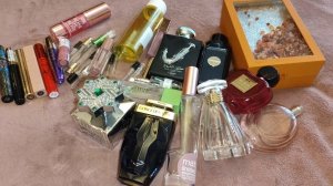 ПУСТЫЕ ФЛАКОНЫ / ИСПОЛЬЗОВАЛА ЗА ГОД ПАРФЮМЕРИЯ И КОСМЕТИКА / ДО ДНА