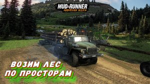 MudRunner. Возим лес по просторам