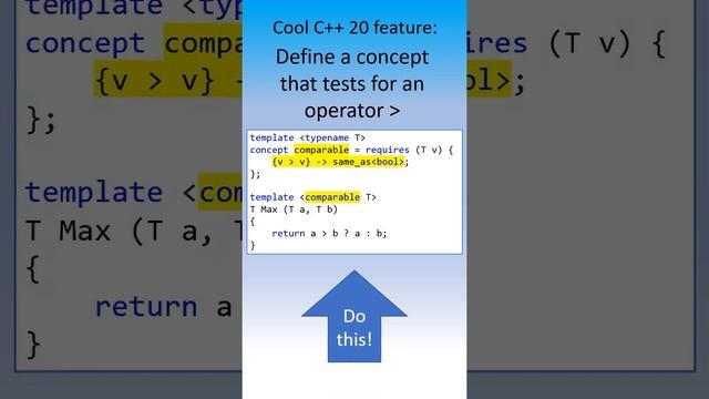 Add Constraints to your C++ Templates