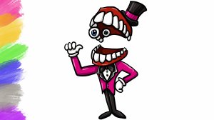 Как нарисовать Кейн из Удивительный Цифровой Цирк | How to Draw Caine - The Amazing Digital Circus