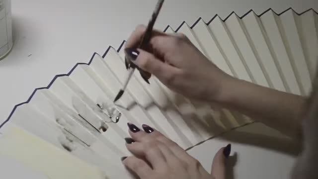 декор веера