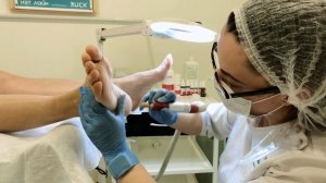 Медицинский педикюр