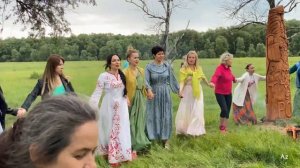 Деревня Окунево, установка Рода на тюпе