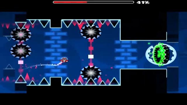 Прохождение Уровня Electrodynamix со Всеми Монетами | Geometry Dash
