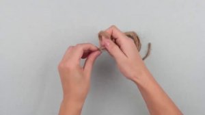 Новогодняя игрушка  - елка из мешковины своими руками