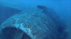 Затопленный самолет С-47 "Дакота" (Plane wreck C-47 "Dakota"). Текирова-Кемер-Турция. Октябрь 2023.