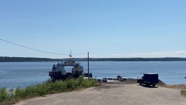 Паромная переправа пгт.Юрино - с.Сумки
