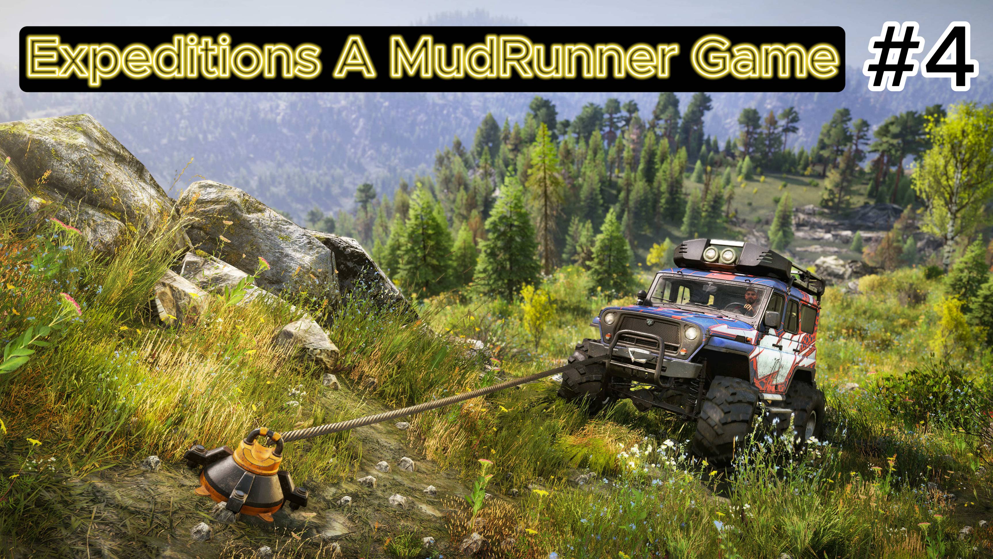 Expeditions A MudRunner Game #4 hd 60fps