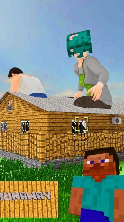 Schoolboy Minecraft - Скулбой Майнкрафт (Новый мод) #shorts