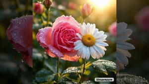 Сергей Михалков "Ромашка и роза". Басня