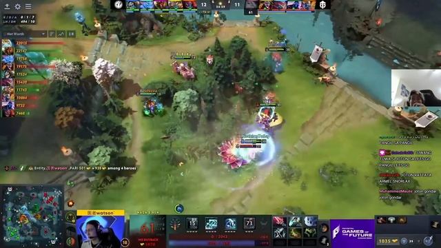 Entity vs iG (ELIMINATION MATCH) - KUKU WATCH PARTY : Late Game | Games of the Future 2024 смотреть онлайн