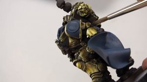 Así PINTO caras ULTRA REALISTAS y armadura NMM en SPACE MARINES _ WARHAMMER 40k