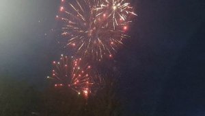 Завод Элеконд 55 лет, салют