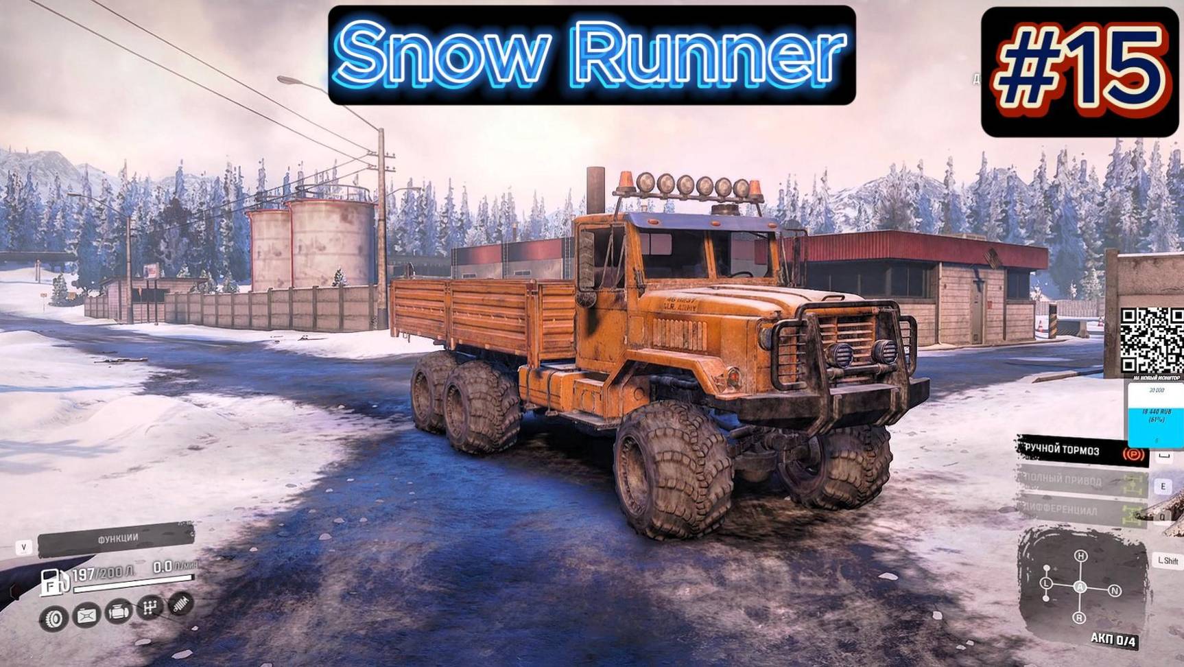 Snow Runner #15 hd 60fps