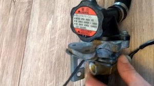 Установка датчика температуры на мотоцикл Suzuki Bandit 250