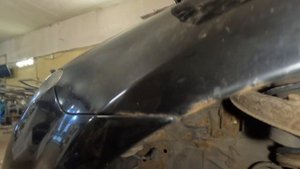 Mazda 6 GG снятие двери , крыла , подкрылков и бампера