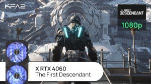 KFA2 X GeForce RTX 4060 Black | The First Descendant | 1080p (Full HD) разрешение