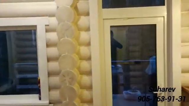 Теплый шов герметизация сруба смотреть онлайн