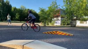 Тренировка начальной велогруппы