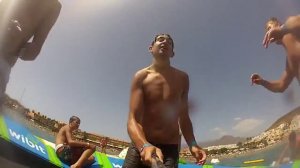 Надувной аквапарк - это веселый водный аттракцион