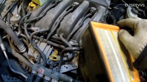 замена воздушного фильтра рено дастер 1 6 и 2 0 дорестайлинг