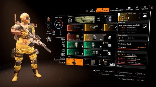 The Division 2 | THE GOD MODE BUILD | Ridiculous Regen and High Damage | Perfect For Solo Legendary