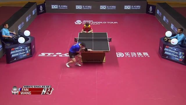Fan Zhendong vs Wang Chuqin | 2020 ITTF Qatar Open Highlights (1/2) смотреть онлайн
